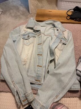Light Wash Denim Jacket - Women